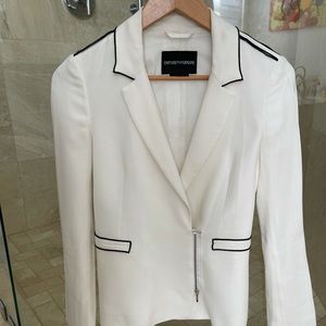 White blazer by Emporio Armani